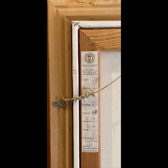 Thomas Kinkade “Cape Hatteras Lighthouse” - Picture 5 of 7